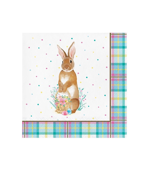 Tovagliolo Storybook Easter Bunny 33 x 33 cm 3 confezioni