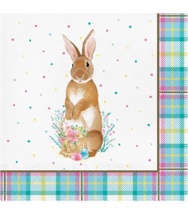 Tovagliolo Storybook Easter Bunny 33 x 33 cm 3 confezioni