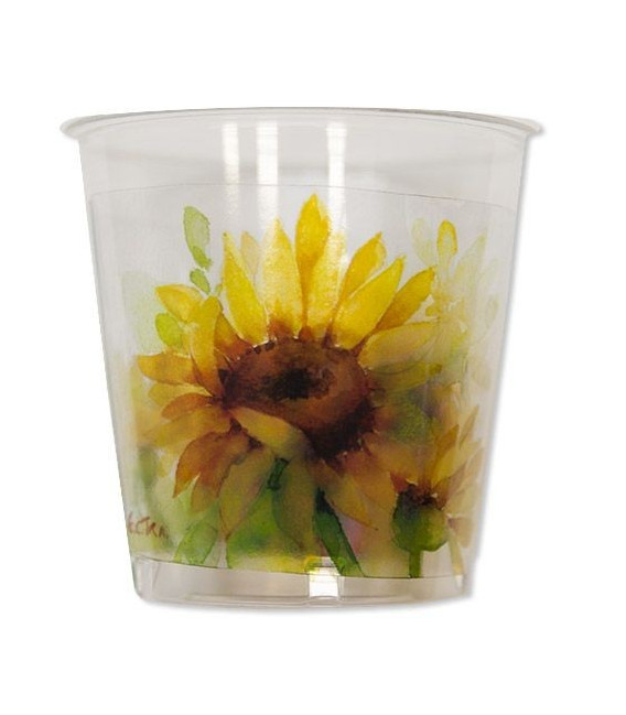 Bicchieri di Plastica Sunflower 300 cc