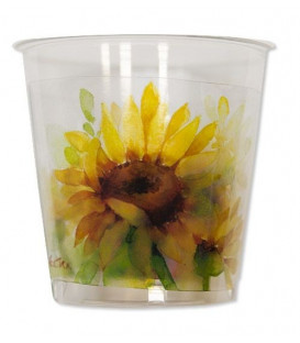 Bicchieri di Plastica Sunflower 300 cc