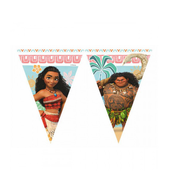 Festone Bandierine Oceania Disney Moana 1 Pz 2,30 mt