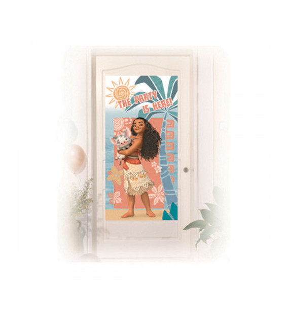 Festone Copriporta 76 x 152 cm Oceania Disney Moana 1 Pz