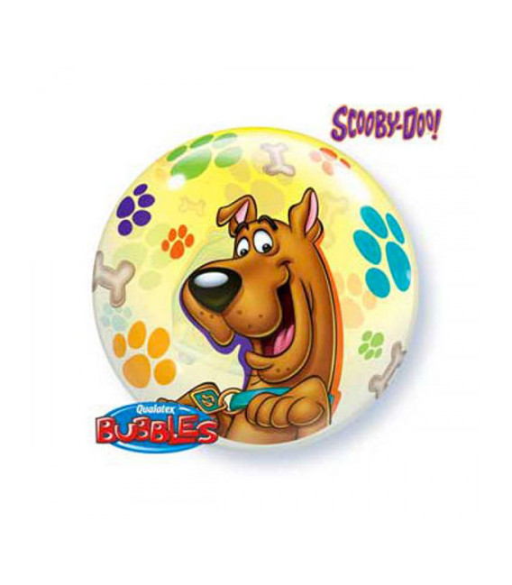 Palloncino Scooby Doo Bubble Balloon 22" - 56 cm 1 Pz