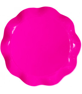 Vassoio Tondo 30 cm Rosa Pink 1 Pz
