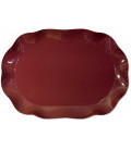 Vassoio Rettangolare Bordeaux 46 x 31 cm 1 Pz