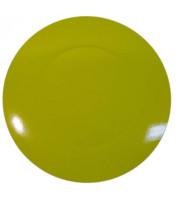 Sottopiatto Piano Verde Lime 34 cm 4 Pz