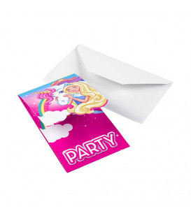 Inviti BARBIE DREAMTOPIA 8 Pz