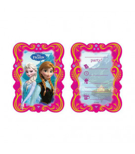 Biglietti Inviti Compleanno Frozen Disney