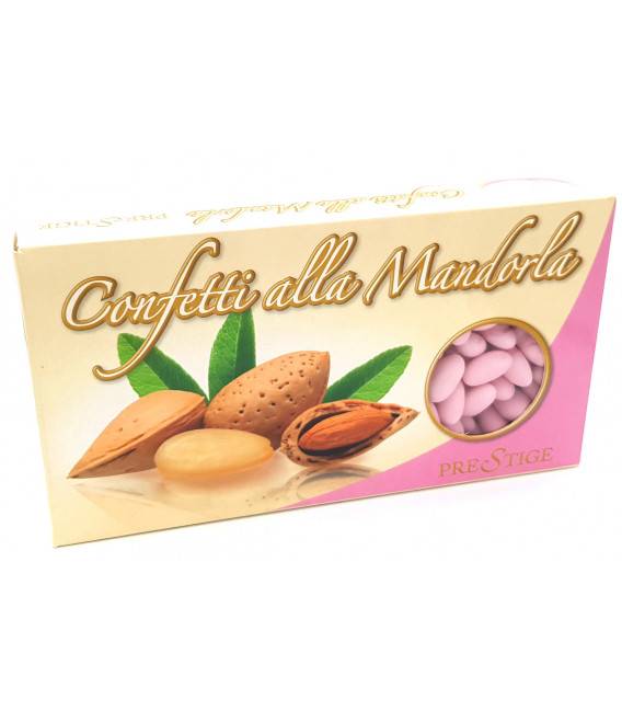 Scatola Confetti Prestige Rosa alla mandorla 1Kg