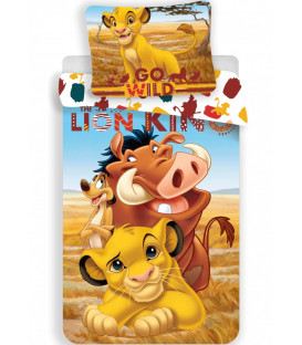 Lenzuola Disney Il Re Leone letto singolo 140×200 cm, 70×90 cm