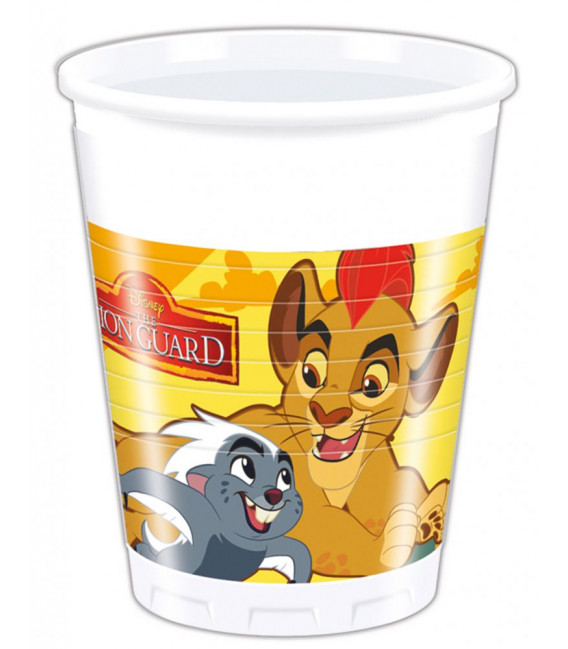 Bicchieri di Plastica 200 ml Il Re Leone Disney
