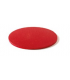 Sottotorta Vassoio Rigido Tondo Rosso H 1,2 cm