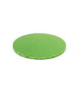 Sottotorta Vassoio Rigido Tondo Verde Chiaro H 1,2 cm