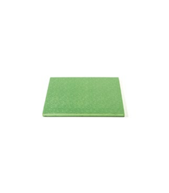 Sottotorta Vassoio Rigido Quadrato Verde Chiaro H 1,2 cm
