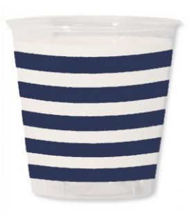 Bicchieri di Plastica Navy Blu 300 cc