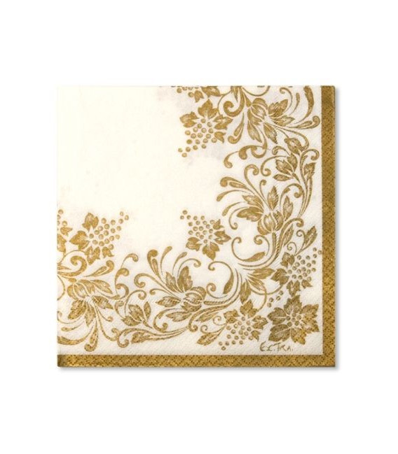 Tovaglioli Noblesse Oro 33 x 33 cm 3 confezioni