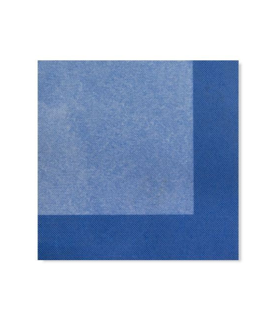 Tovaglioli Bicolore Turchese - Blu Cobalto 33 x 33 cm 3 confezioni