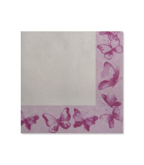 Tovaglioli Farfalla Rosa 33 x 33 cm 3 confezioni