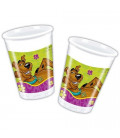 Bicchieri plastica 180/200 cc Scooby Doo Fun Disney