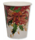 Bicchieri Compostabili Christmas Decoration 250 cc