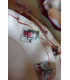Piatti Maxi di Carta a Petalo Natale Greetings 32,4 cm