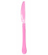 Coltelli di Plastica Clear Head Rosa