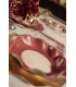 Piatti Piani di Carta a Petalo Natale Galaxy 24 cm