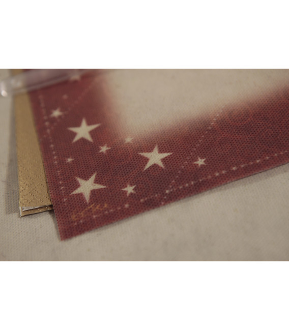 Piatti Fondi di Carta a Petalo Natale Galaxy 18,5 cm
