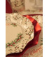 Piatti Piani di Carta a Petalo Natale Shabby Christmas 21 cm