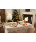 Tovaglia Rettangolare Golden Christmas 140 x 240 cm