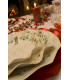 Piatti Fondi di Carta a Petalo Natale Decoration 24 cm