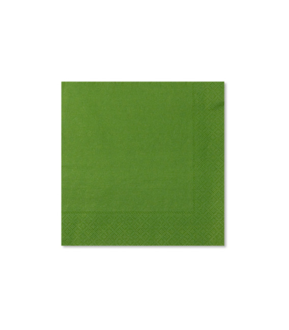 Tovaglioli Verde Prato 25 x 25 cm 3 confezioni
