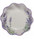 Piatti Fondi di Carta a Petalo Fiori Lavanda 24 cm